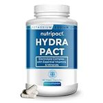 Electrolytes Complex Plus – Rehydration, Fasting, Hangover, Keto Friendly Formula with Added Vitamins & Minerals – 90 Vegan Capsules – High Strength Electrolyte Supplement Hydra Pact by Nutripact