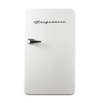 Frigidaire EFR372-WHITE 3.2 Cu Ft White Retro Compact Rounded Corner Premium Mini Fridge