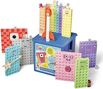 hand2mind Numberblocks Heroes with Zeroes MathLink Cubes Activity Set
