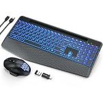 Choiana Keyboard and Mouse Wireless