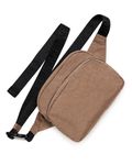 BAGGU Fanny Pack, Cocoa, One Size, Minimalist