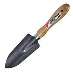 Kraft Seeds Sunya Small Trowel, Wooden Handle Collection with Strong Non Slip Handles, Elegant Look and Hanging Hole for Easy Storage of Tools in Balconies and on Walls., multicolour, KSSTS01