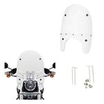 OZANGO Bike Fiber Glass Front Windshield/Wind Shield White for RE Thunderbird 350