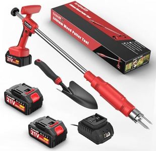 SundpeyPRO Electric Weed Puller Tool - 3 Claw Steel Head Stand Up Long Handle Weed Puller With 2 x 4.0Ah Battery & Charger & Small Shovel Versatile Garden Tools For Dandelion Lawn Flower Beds Yard