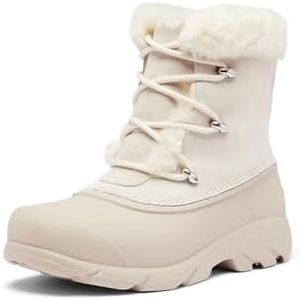 Sorel Women's Snow Angel, Chalk/Light Clay, 7