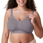 Bravado Designs Sustainable Nursing Bra | Body Silk Seamless | Silver Belle | M