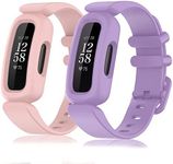 Bakcuby Band for Fitbit ACE 3 for Kids 6+, Soft Silicone Watch Strap Replacement Wristband for Fitbit Ace 3 / Fitbit Inspire 2 Activity Tracker, Girl Boy – 2 Pack