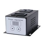 Variable Speed Controller SCR Voltage Controller Fit for Router Fan Electric Motor Rheostat AC 110V 220V 25A 10000W Max