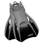 U.S. Divers Adult Trek Travel Fin (Black, Large)