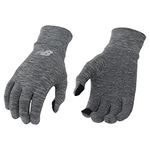 New Balance Lightweight Touchscreen Warm Running Gloves, Anti Slip Men's and Women's Winter Gloves