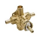 Moen 2580 Posi-Temp Brass Pressure Balancing Shower Valve, 1/2-Inch Crimp Ring PEX Connection