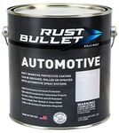 RUST BULLET Automotive Rust Inhibitor Paint - Rust Preventive Coating - 1 Gallon - Auto Rust Inhibitor - No Topcoat Needed - Rust Preventer for Metal Use - Metallic Gray