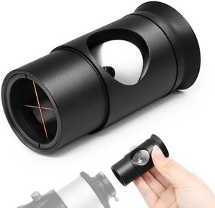 Astromania 1.25Inch Metal Collimating Cheshire Eyepiece Without Laser for Newtonian Reflector Telescope - Short Version