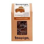 Teapigs Honeybush and Rooibos Tea Bags Made With Whole Leaves (1 Pack of 50 Tea Bags)