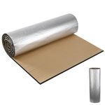 Putentfun Car Sound Deadening Self Adhesive Mat Insulation,Heat Pads Foam Mat Roll,Van Insulation and Soundproofing, Fire-Proof Insulated Moistureproof Waterproof - 10mm x 50cm x 200cm(1 Roll)