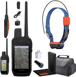 Garmin Alpha 300 Handheld Advanced Tracking and Training System for Hunting Dogs Bundle with Garmin Dog Collar Alpha T20 Dog Tracker Collar with GPS + Field Bag + Portable Charger and More