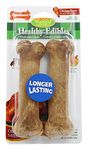 Nylabone Healthy Edibles Dog Bone - Wolf/2 Pack - Chicken