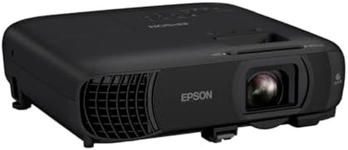 Epson Pro EX9270 Wireless 1080p 3LCD Projector, 4,100 Lumens Color and White Brightness, Apple AirPlay, Miracast, Stream from Phone and Laptop, 2 HDMI Ports, 1.6x Optical Zoom, Built-In Speaker
