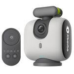 XbotGo Chameleon AI Powered Sports Action Camera, Sports Gimbal Tracking System with Team and Player Tracking, COMS 4K Video, 360° Rotation, 120° FOV, Live Streaming (Pearl Grey)