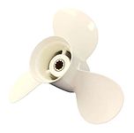 Boat Propeller 9 7/8x11 1/4 for Yamaha Outboard Motor F25 20HP 25HP 30HP/ Outboard Propeller for Yamaha Engine 3" Gearcase 664-45947-01 9.875x11.25