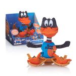 WOW! STUFF Drop 'n Daffy Duck Space Jam: A New Legacy | Basketball Pop-up Plush | Official Film Collectables, Toys and Gifts for Boys and Girls, Aged 5