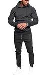 COOFANDY Men's Tracksuit 2 Piece Hoodie Sweatsuit Sets Casual Jogging Athletic Suits