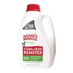 Nature's Miracle Dog Stain & Odour Remover, Ideal for Everyday Messes, Enzymatic Formula Removes Tough Odour, Stains, Feces, Vomit, Urine, Drool, Freshens with Light Scent, Gallon - 3.78L