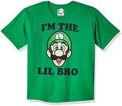 Nintendo Boy's Lil Bro T-Shirt, Kel