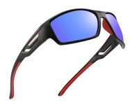 PUKCLAR Polarized Sports Sunglasses for Men Women Driving Sunglasses Cycling Running Fishing Goggles Frame