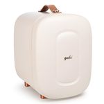 Qubi Professional Skincare Fridge, Mini Fridge for Skin Care Cosmetics Makeup, 5 Liter (Cream White, 5L)