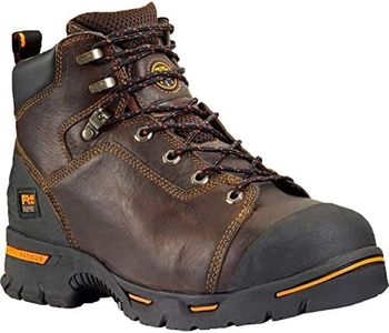 Timberland PRO Men's Endurance 6 Inch Steel Safety Toe Puncture Resistant Work Boot Industrial, Brown, 10.5