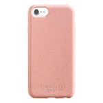 granola gear - Eco by GranolaGear - Eco-Friendly Phone Case for iPhone 6/6s/7/8/SE - Biodegradable, Compostable, Plastic-Free, Made from Plants - Pink Sands