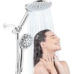 HOWUWEY Modern Dual Shower Head wit