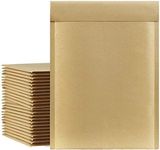 UCGOU Natural Kraft Bubble Mailers 10.5x16 Inch 25 Pack Brown Padded Envelopes #5 Large Mailing Packages Self Sealing Tear Resistant Boutique Bulk Shipping Bags for Clothes Book and More