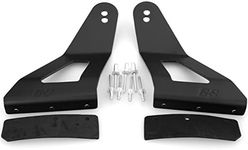 GS Power LED Light Bar Brackets for 52” Curved Lightbar Mount Off Road Barlight at Roof/Upper Windshield. Compatible with 1984-2001 Jeep Cherokee XJ & 1986-1992 Comanche MJ