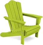 KINGYES Folding Adirondack Chair, H