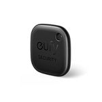 eufy Security SmartTrack Link (Black, 1-Pack), Android not Supported, Works with Apple Find My (iOS only), Key Finder, Bluetooth Tracker for Earbuds and Luggage, Phone Finder, Water Resistant