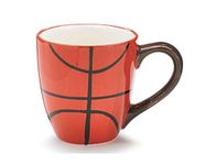 Ceramic 13 Oz Basketball Coffee Mug Great Gift for Basketball Sport Fans