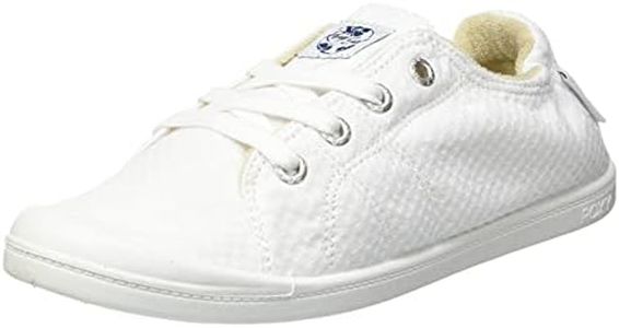 Roxy Bayshore Shoes for Women, Basket Femme, White, 38 EU