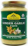 Asian Kitchen Ginger Garlic Cooking Paste 26.5oz (750g) Glass Jar ~ Vegan | Gluten Free | Non-GMO | No Colors | Indian Origin