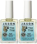 Jason Tea Tree Oil Nail Saver, 0.5 oz, 2 Pack