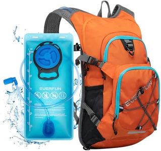 EVERFUN Hydration Backpack with Water Bladder 3L and Rain Cover, 18L Hiking Water Backpack Women Men Hydration Pack Insulated Lightweight Day Hydropack with Storage for Hiking, Biking, Running, Skiing