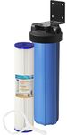 APEC Whole House Water Filter System with 20" Big Blue Sediment Filter (CB1-SED20-BB)