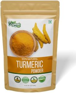 ORGANIC ZING Turmeric Powder | Pure Turmeric Powder | Rich in Antioxidants and Vitamin B6 |Produced in India - 227gm Pack of 1.