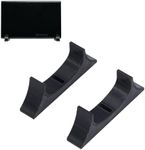 Horizontal Bracket for Wii U Console, 3D Printed Horizontal Stand Cooling Feet Holder Easy to Install Cooling Bracket (Black)