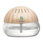 Ssanvi Hygiene Portable Room Air Purifier And Humidifier Revitalizer (24 X 24 X 21 Cm)- 750 Ml (Wooden, 750 ml)