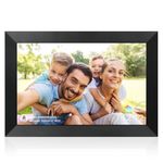 Digital Picture Frame 10.1 Inch WiFi Digital Photo Frame Electronic with 1280x800 HD IPS Touch Screen, 32GB Memory, Auto-Rotate, Wall Mountable, Share Photos/Videos Instantly via aimor App Anywhere
