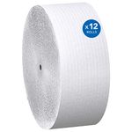 Scott Coreless High-Capacity Jumbo Roll Toilet Paper (07005), 1-Ply, White, (2,300'/Roll, 12 Rolls/Case, 27,600'/Case)