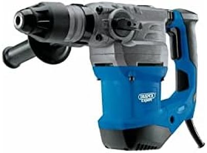 Draper 1500W SDS Plus Rotary Hammer Drill | 360 Degree Rotary Tool | Corded Power Tools | Electric Drill Concrete Breaker | 56405