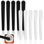 Molain 10Pcs Plastic Cosmetic Spatula Reusable Cosmetic Mask Mixing Spoon Spatulas Stick Applicator Beauty Facial Tools for Facial Skin Care DIY Mask Mixing and Sampling Tool